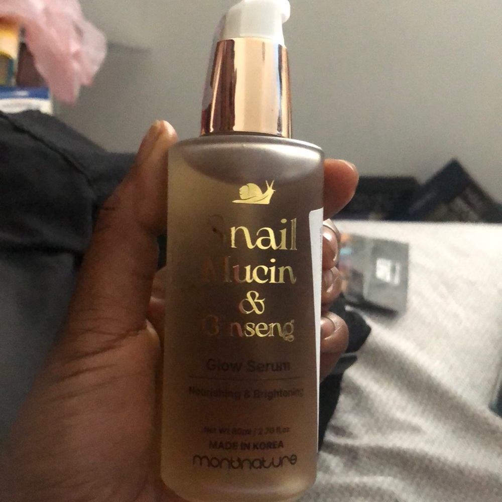 Montnature Korean Snail Mucin & Ginseng Glow Serum
